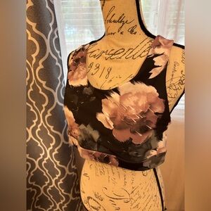 Light Pink and gray sport bra